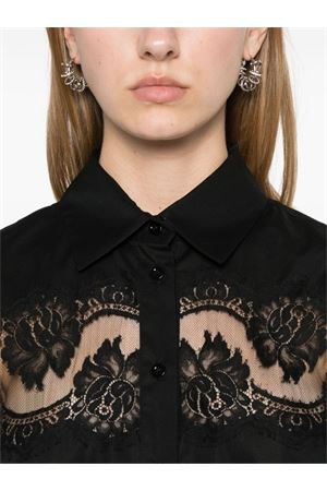 Black Poplin shirt SEMI COUTURE | Y4WK05Y690